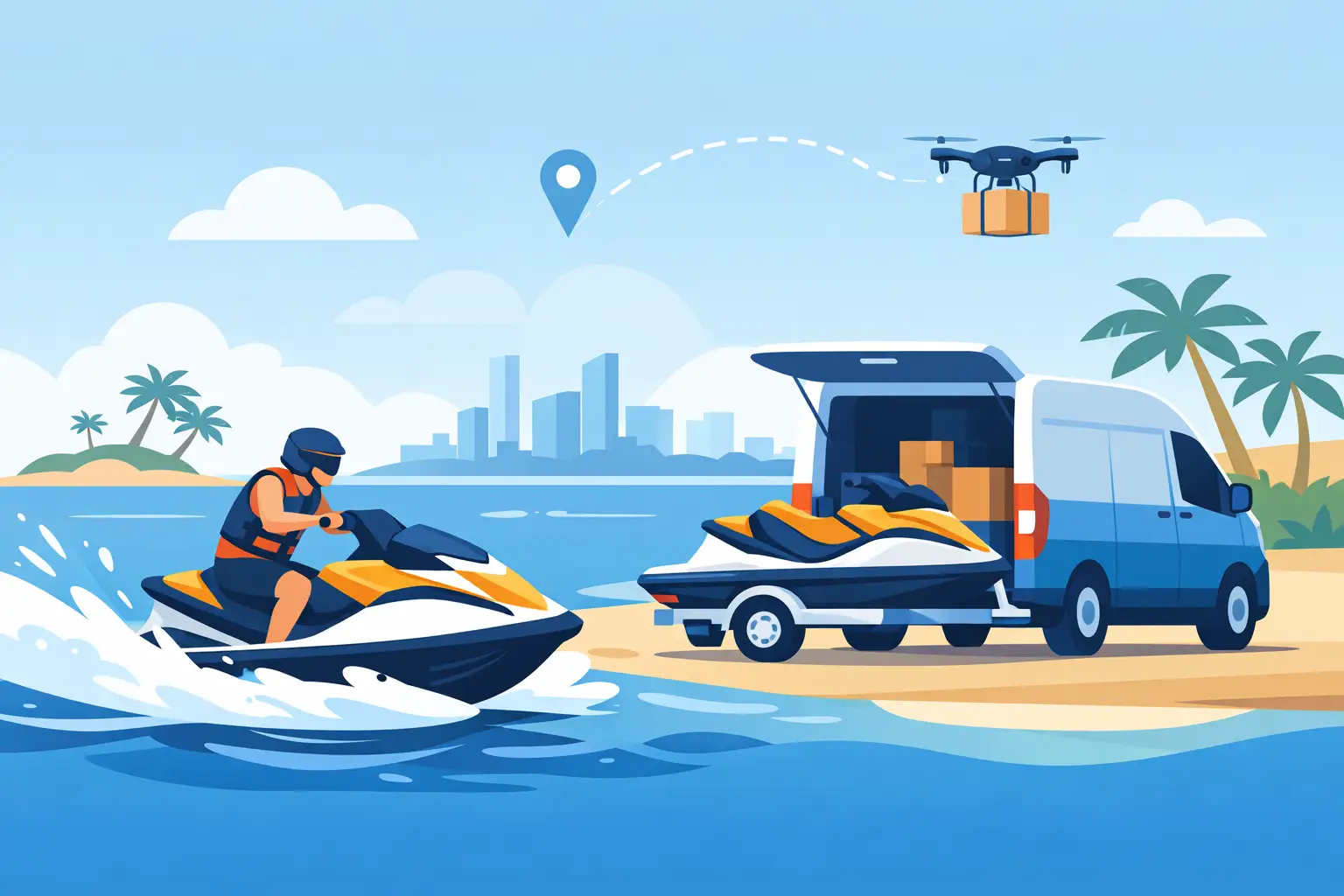 Fast Jet Ski Rental Near Me That Delivers